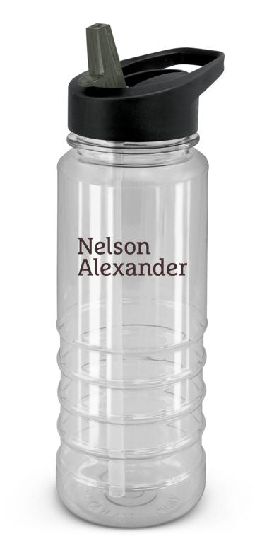 Triton Drink Bottle - Black Lid