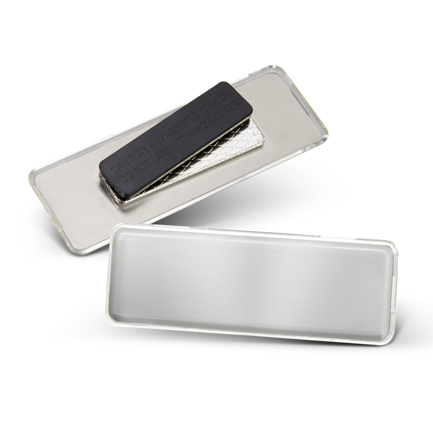 Reusable Metal name Badge