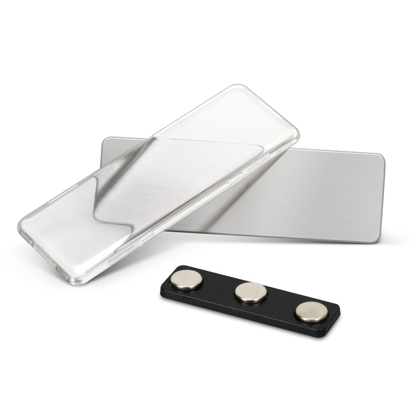 Reusable Metal name Badge