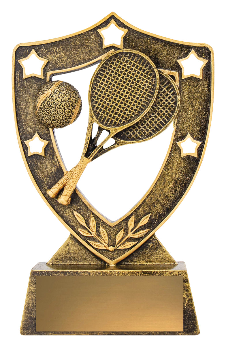 Tennis Gold Shield