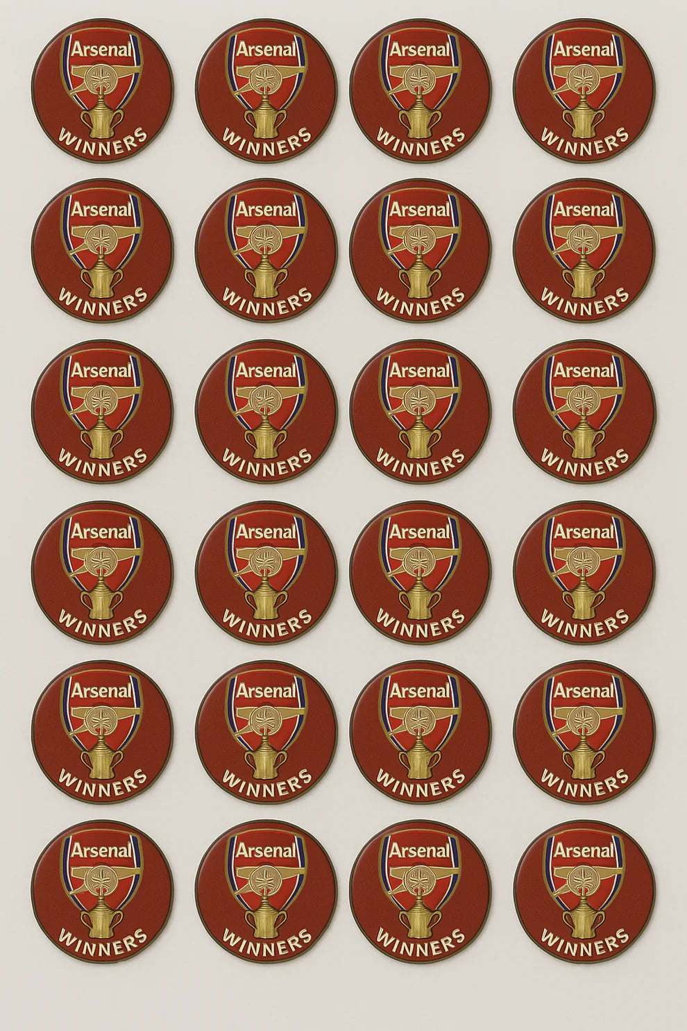 Resin Coated Label Sheets (round)