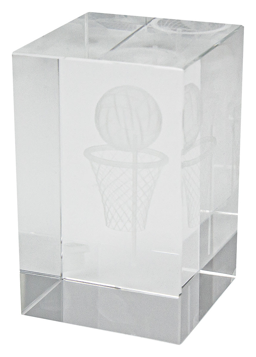 Netball Crystal Block Award