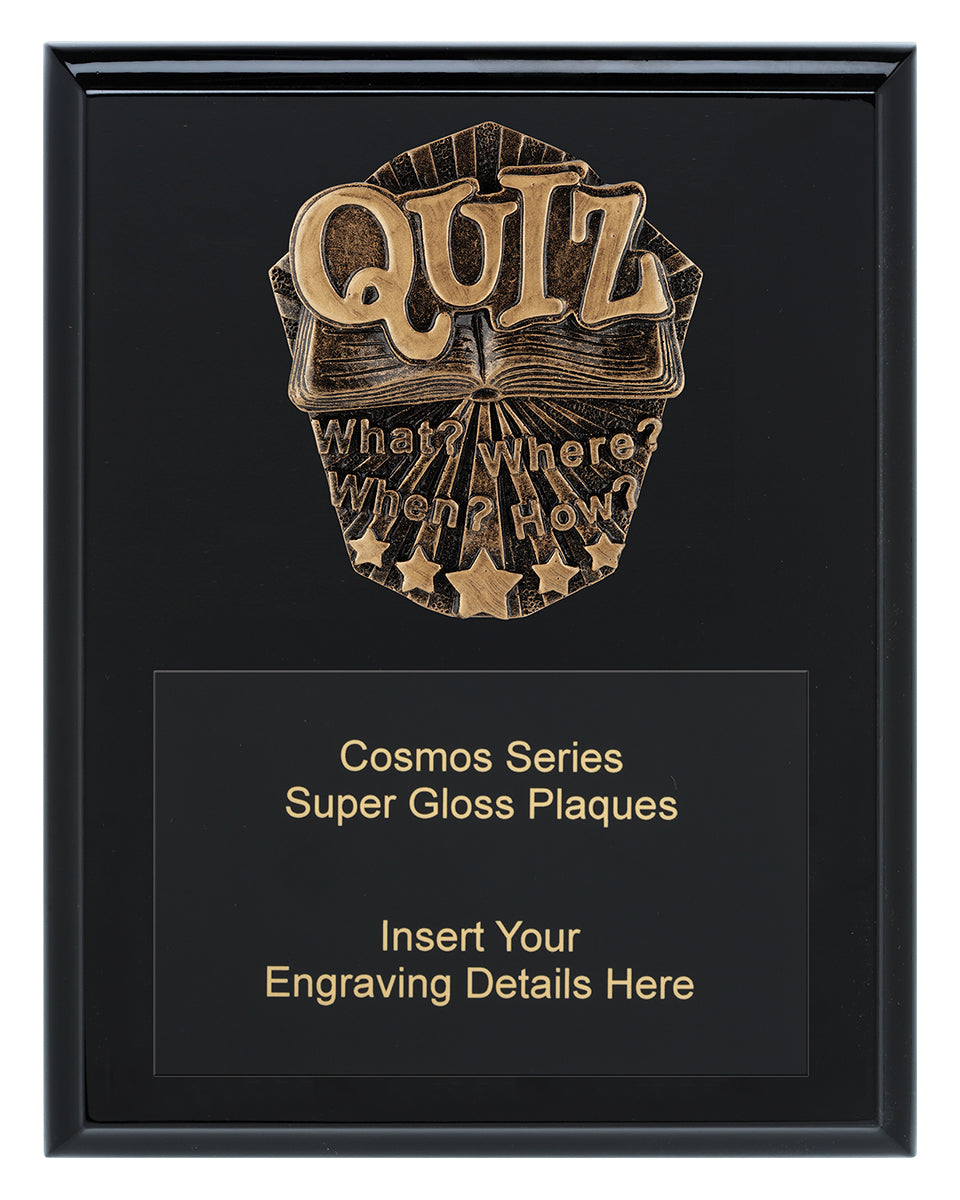Cosmos Super Plaque - Quiz