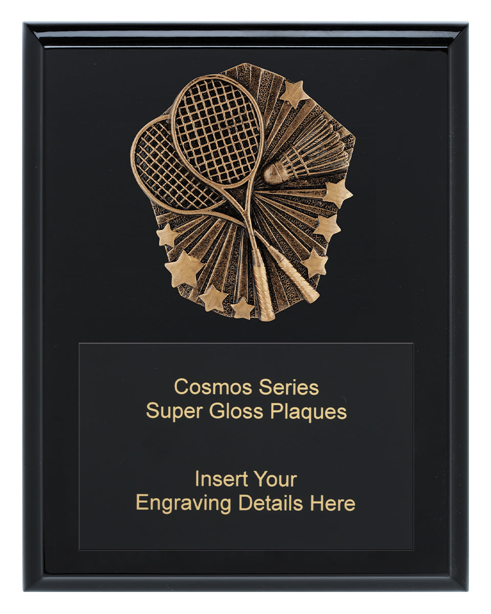 Cosmos Super Plaque - Badminton