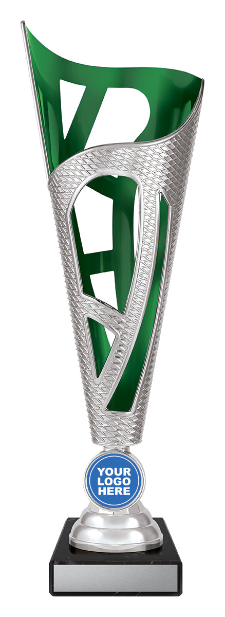 Dragon - Silver & Green