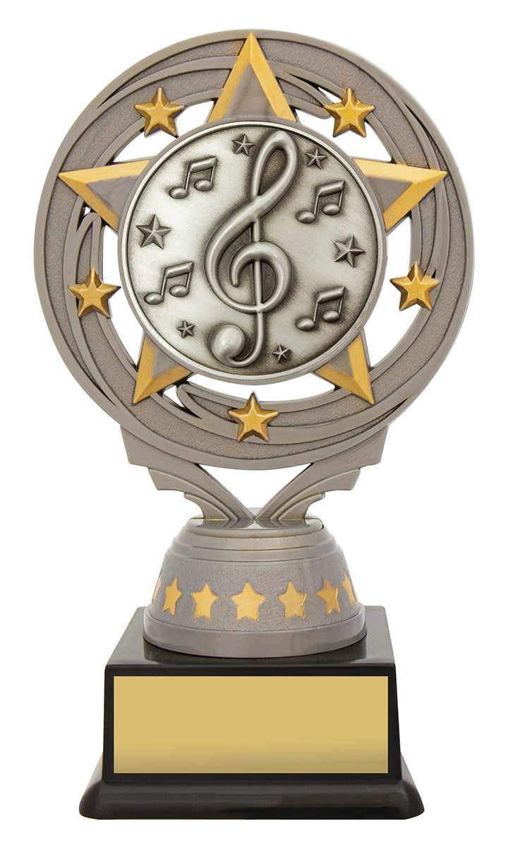 Silver Music Torch