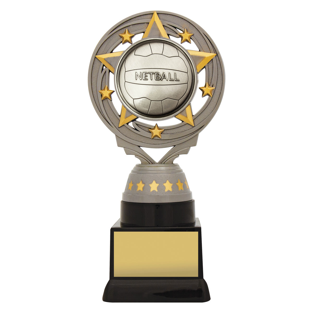 Silver Netball Torch