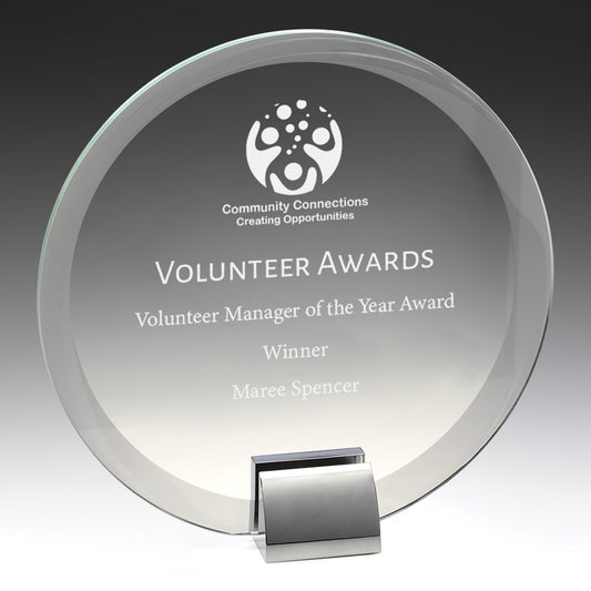 Glass & Metal Compass