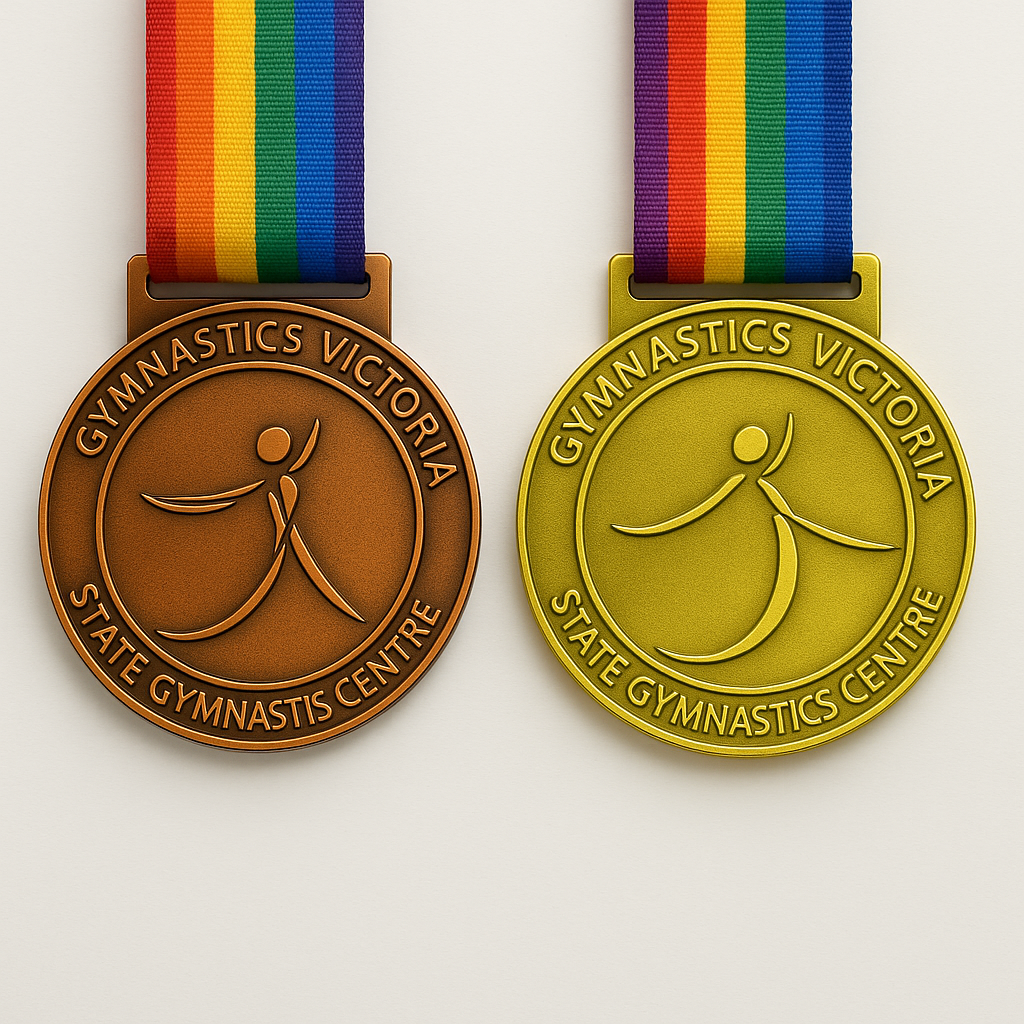 Custom Antique Metal Medal