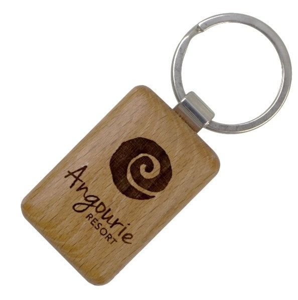 Wooden Key Tag 90x34mm