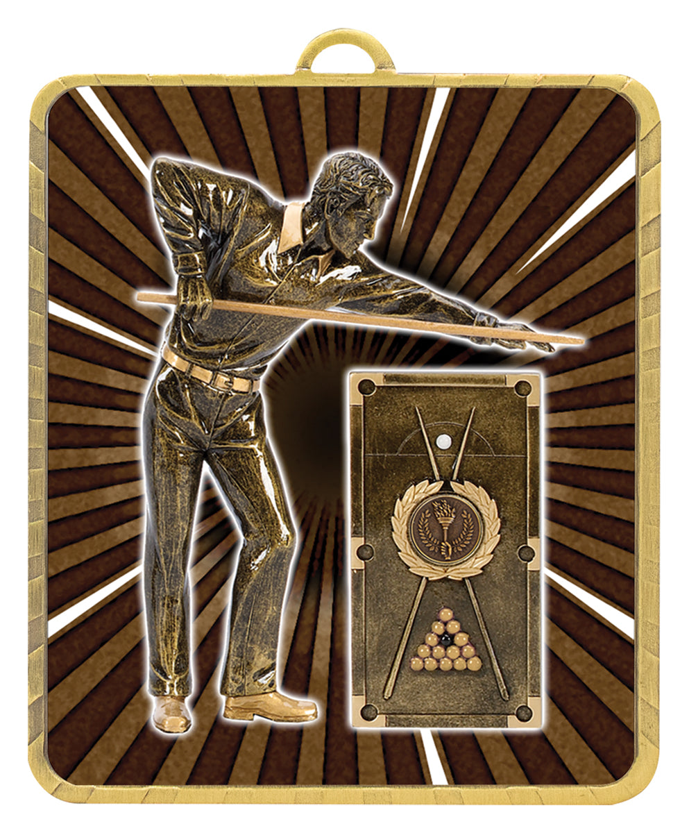 Gold Lynx Medal - Snooker / Pool