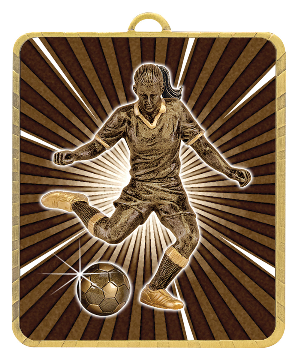 Gold Lynx Medal - Football Female