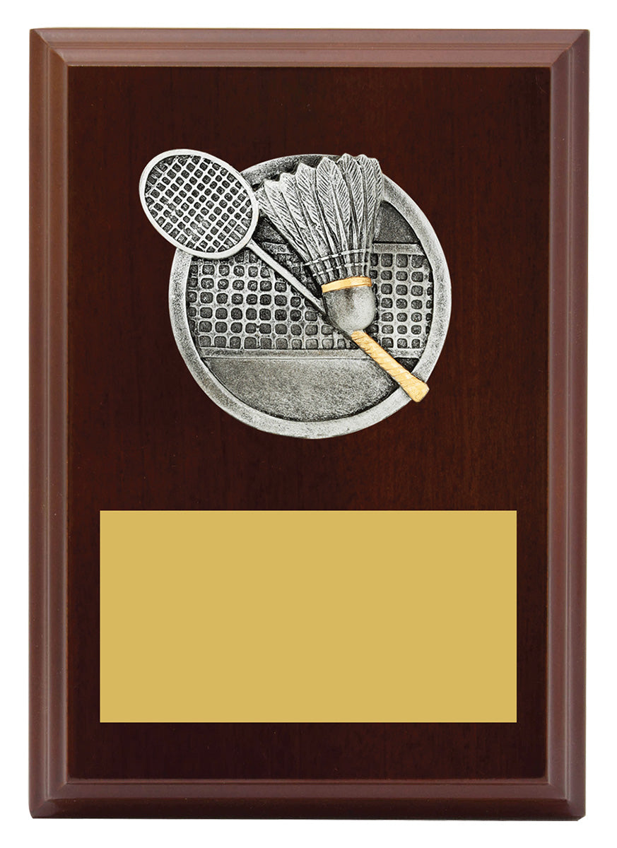 Peak Plaque Badminton