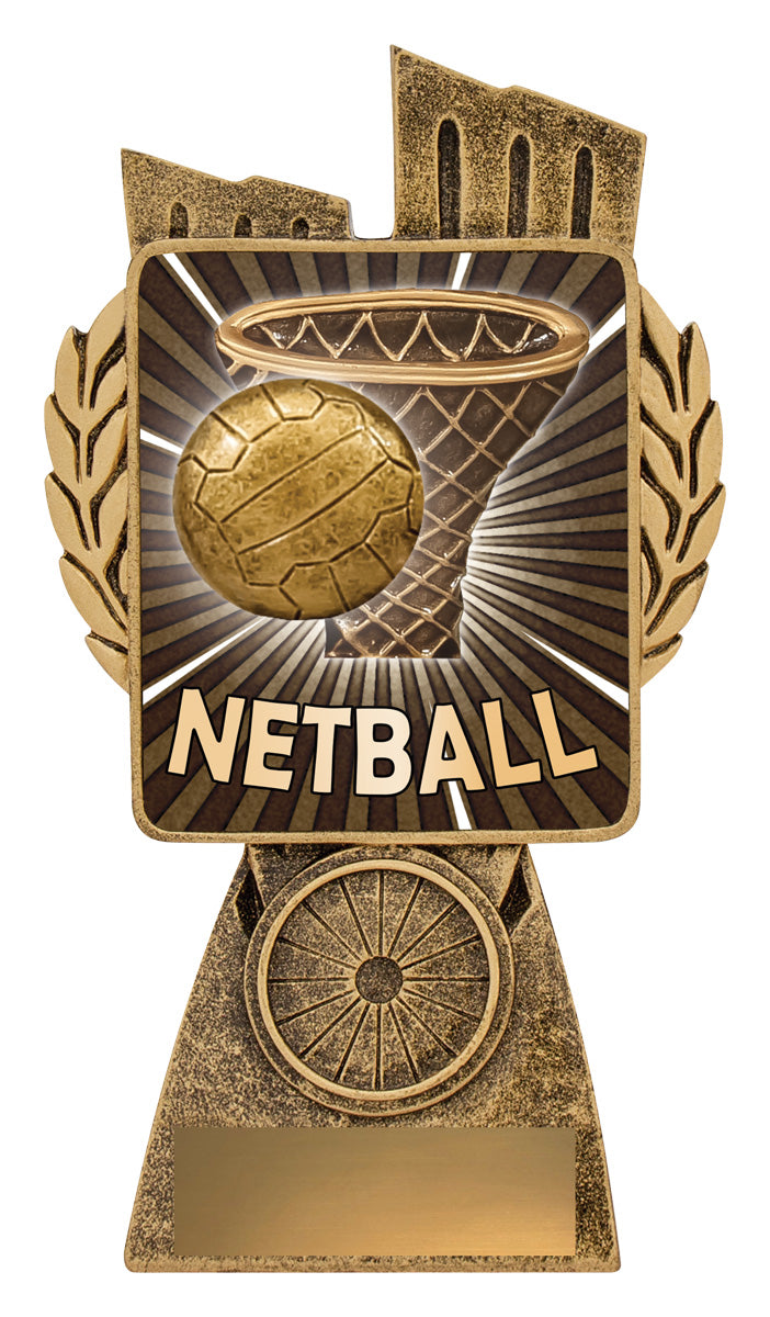 Antique Gold Lynx - Netball