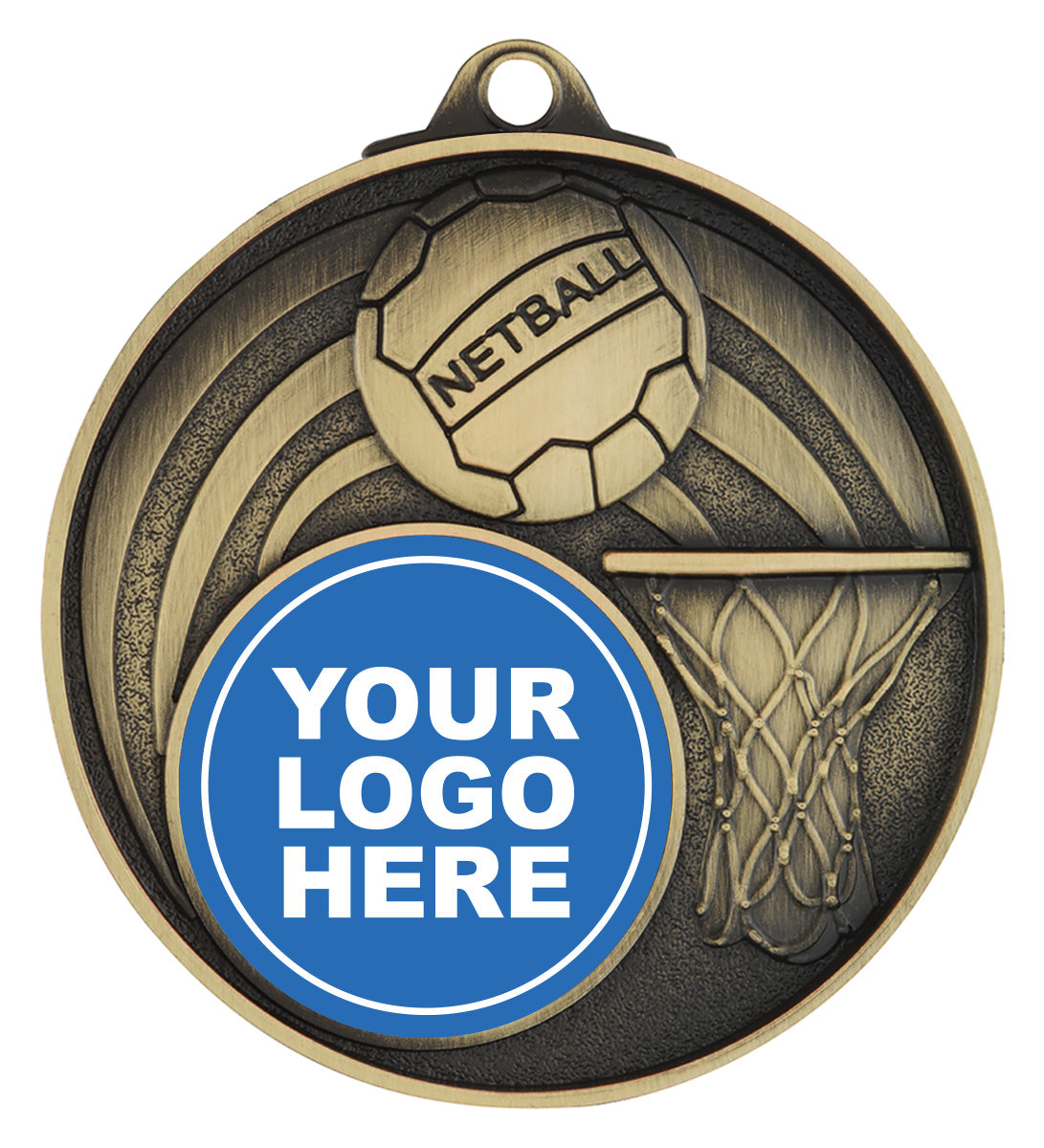 Netball Medal - Insert Option