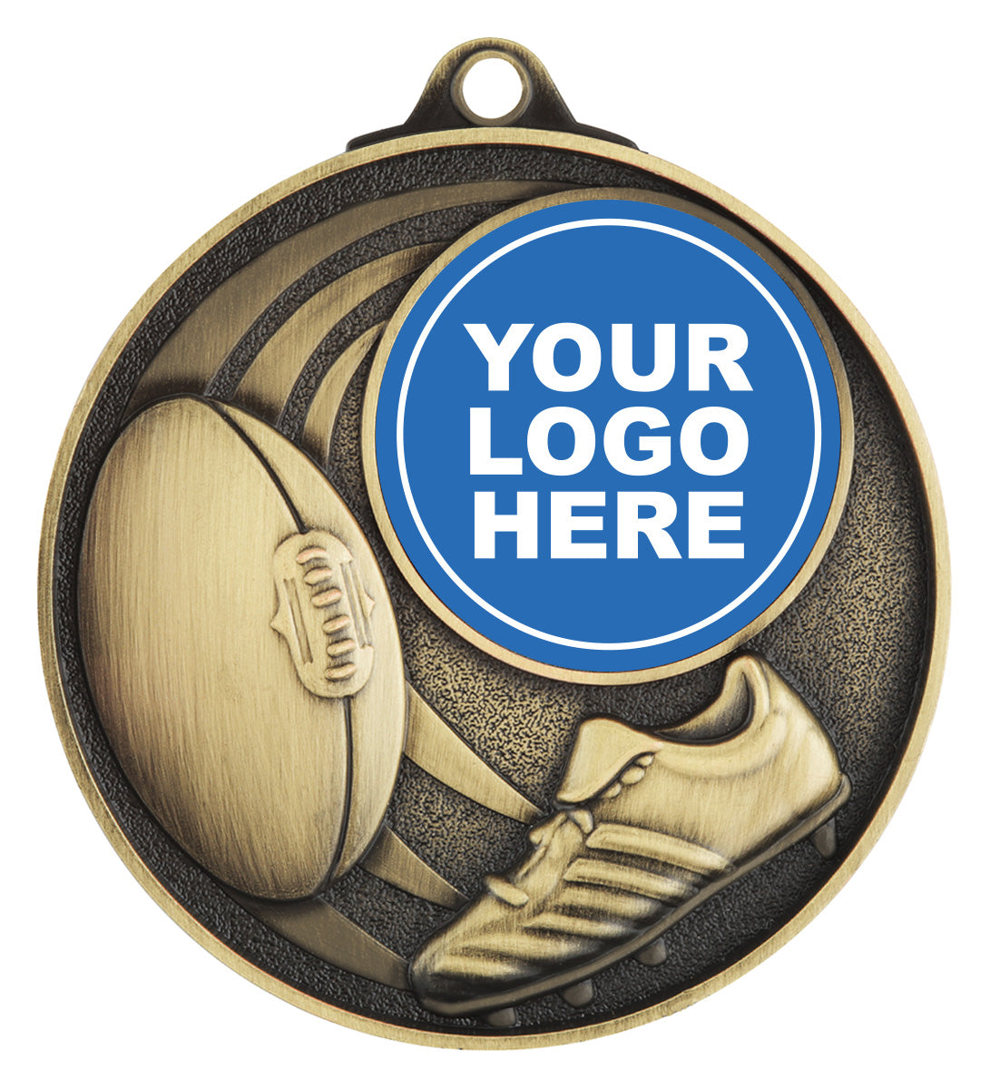Aussie Rules Medal - Insert Option