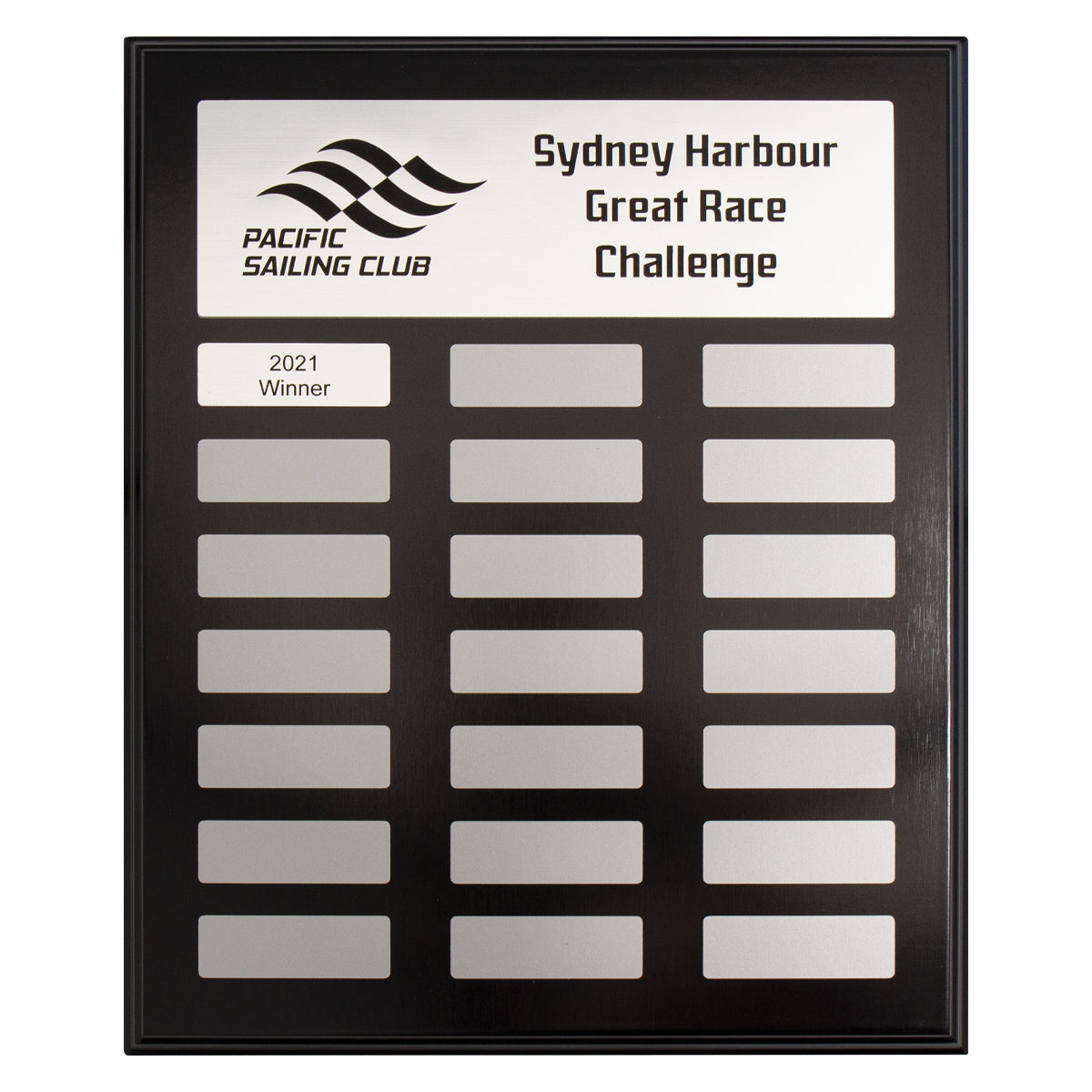 Classic Silver Plaque