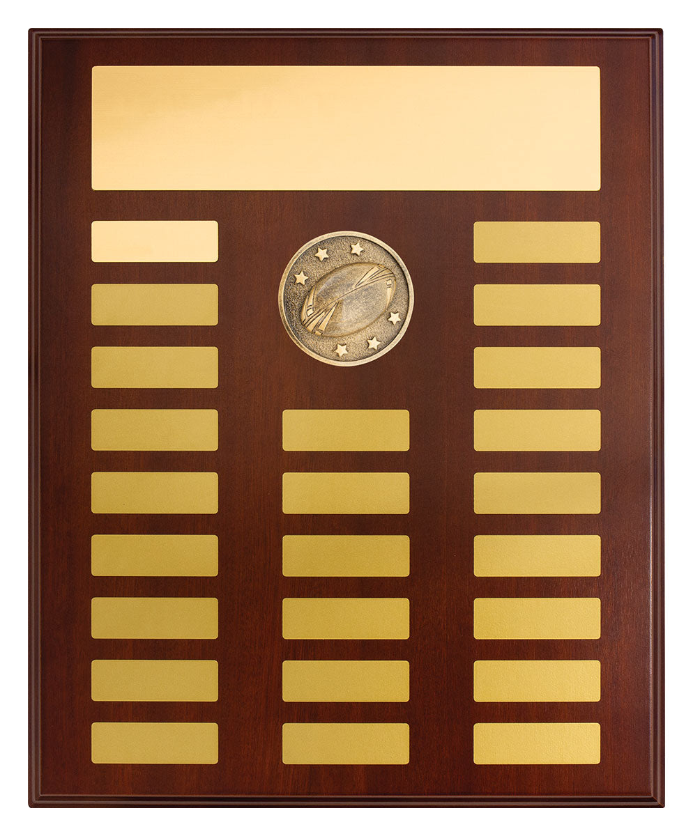 Perpetual Plaque - Rugby League / Union