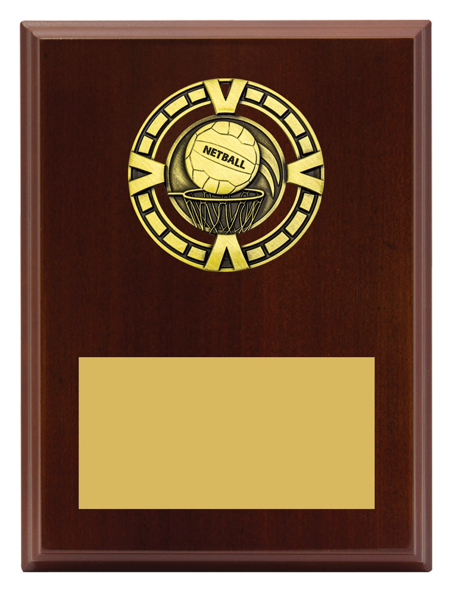 Varsity Plaque - Netball