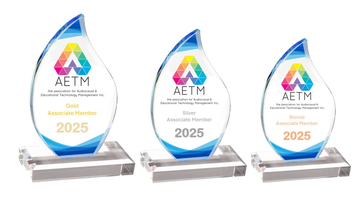 Acrylic Flame Trophy