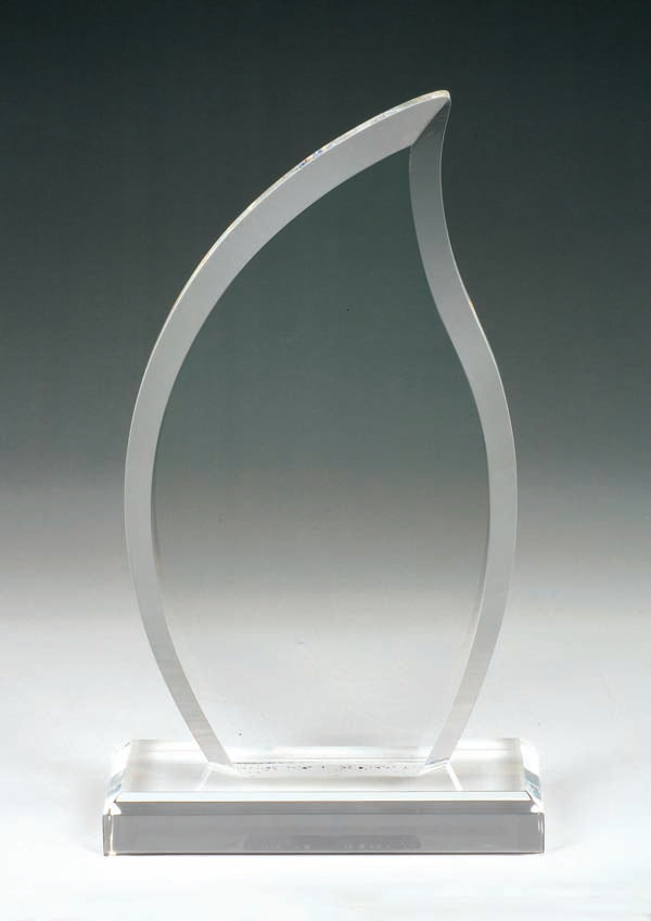 Acrylic Flame Trophy
