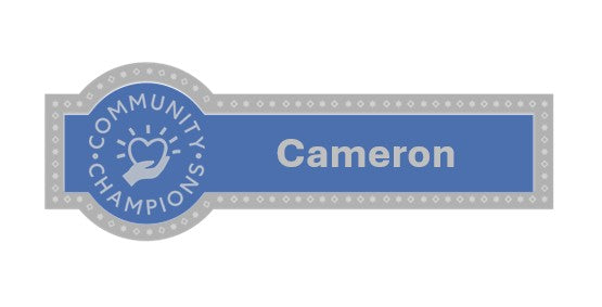 Rectangle and Round Metal Badge 55x19mm available in Gold and Silver