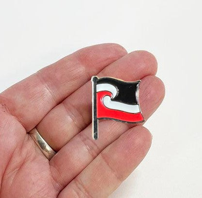 Maori Flag Lapel Pin