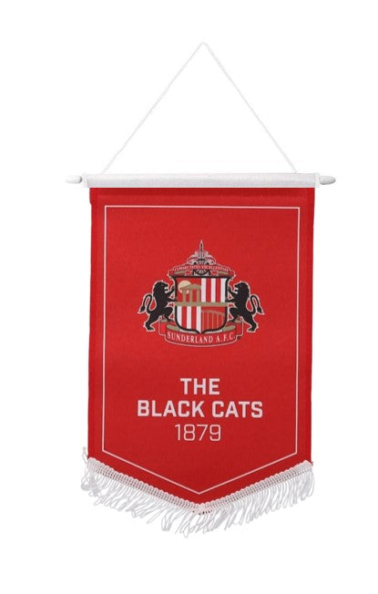Satin Pennants with White Tassels
