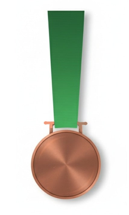 Round Medal with Custom Centre and Ribbon - 60mm