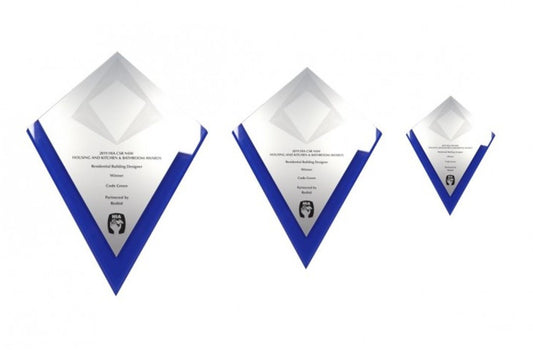 Diamond Acrylic Wall Plaque