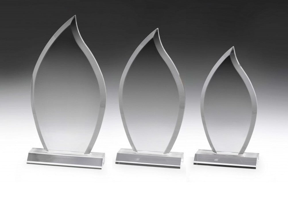 Acrylic Flame Trophy