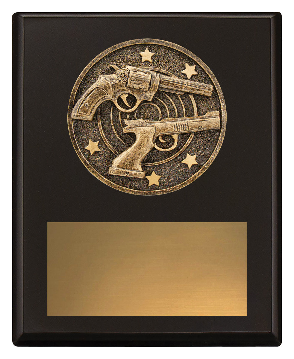 Challenge Plaque - Pistol