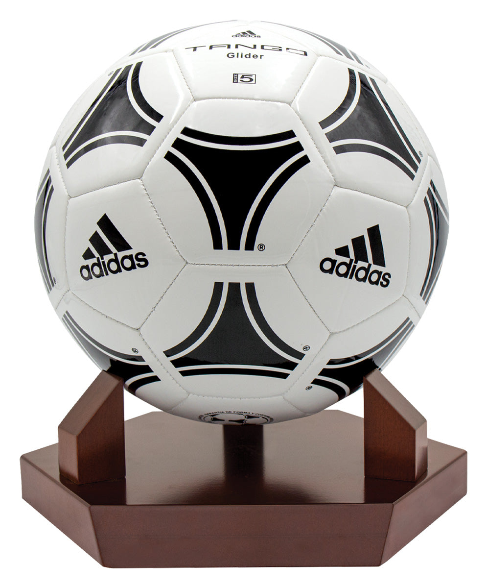 Timber Ball Holder - Football