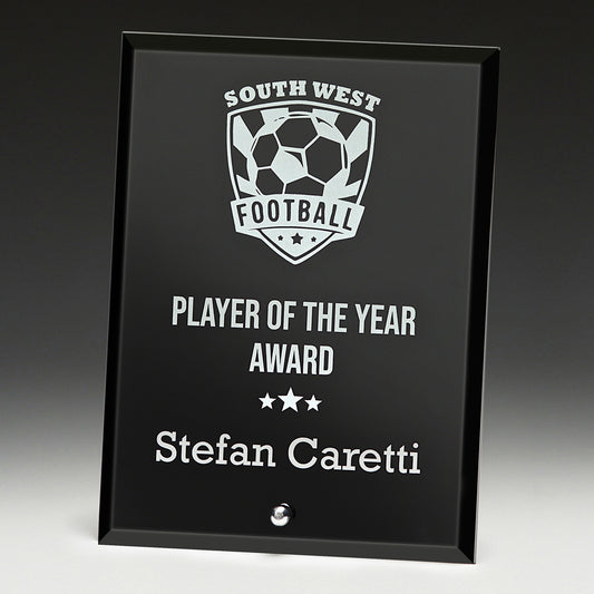 Radiant Plaque Black