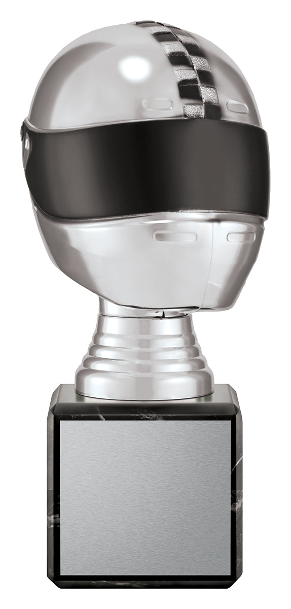 Silver 3D Helmet