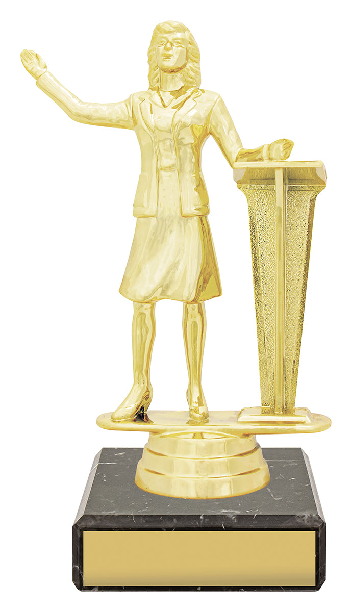 Figure Trophy - Female Public Speaking