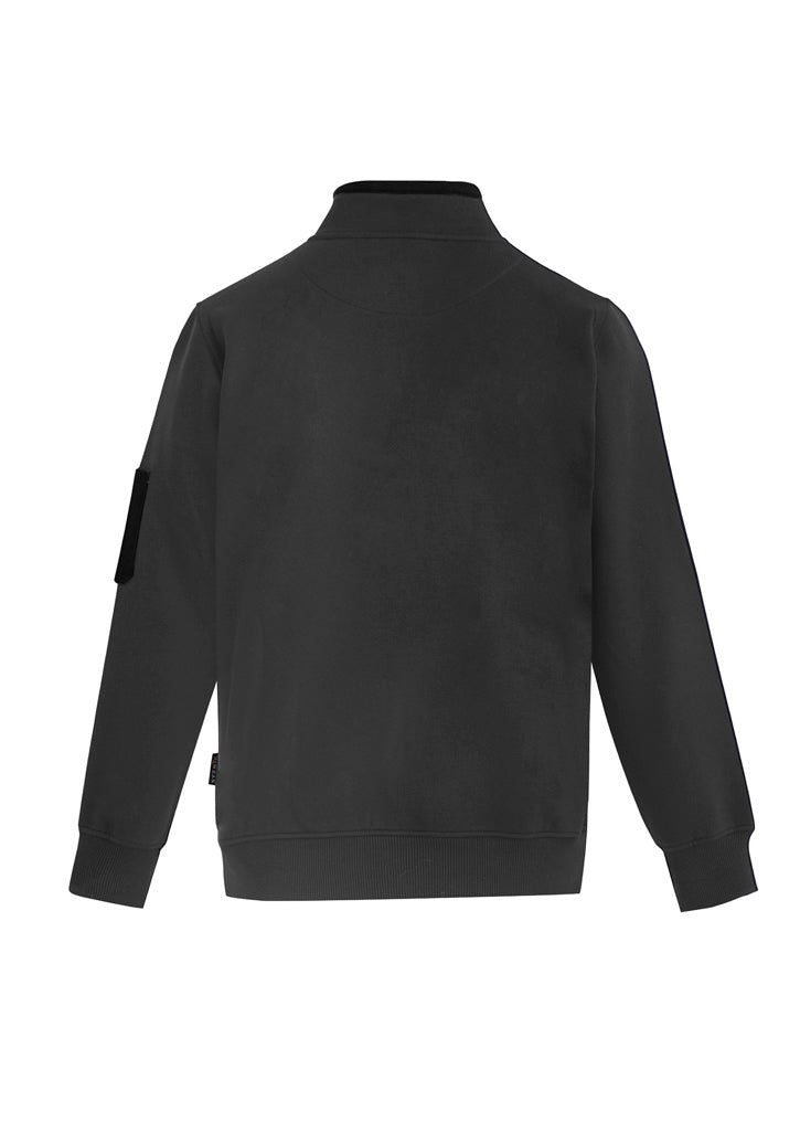 Unisex 1/4 Zip Brushed Fleece Pullover