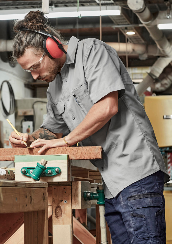 Men's Lightweight Tradie Short Sleeve Shirt