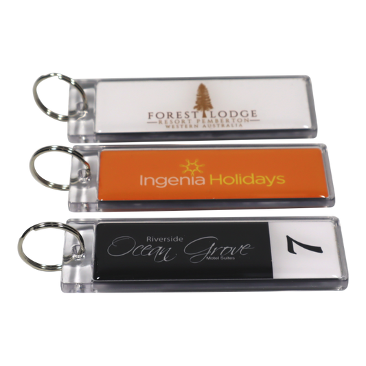 Acrylic Key Tag 110x35mm