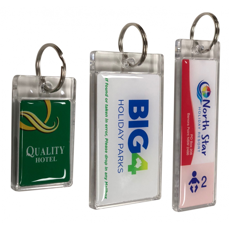 Acrylic Key Tag 60x35mm