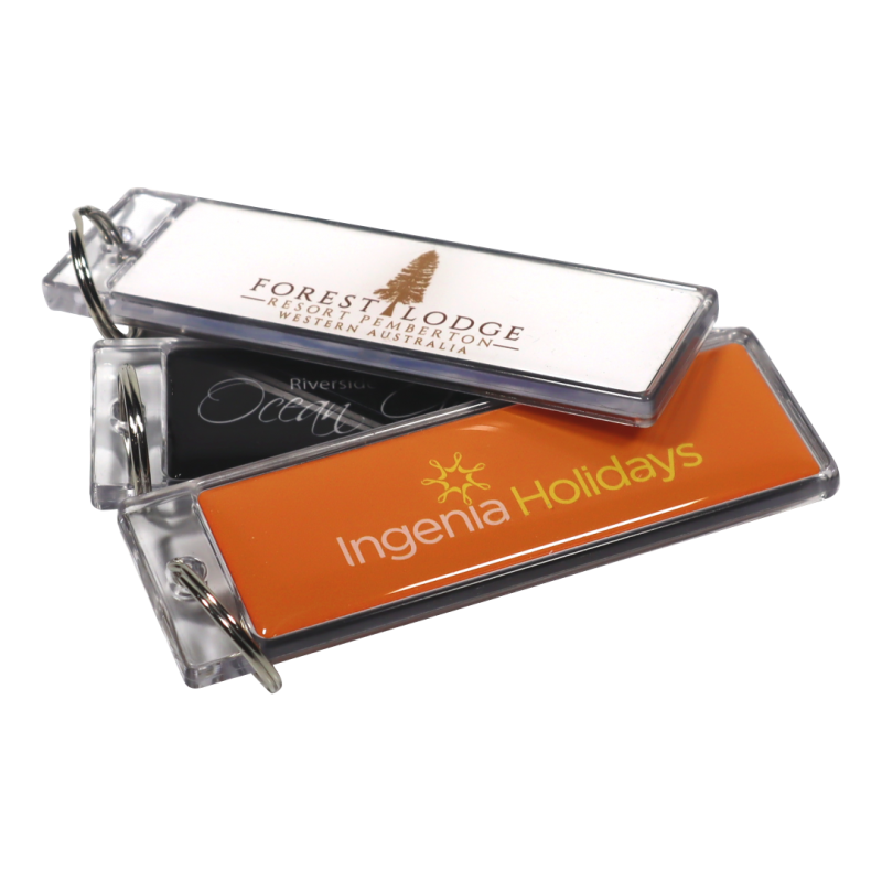 Acrylic Key Tag 110x35mm