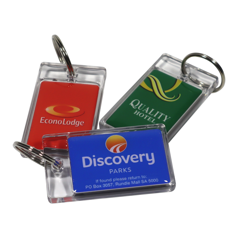 Acrylic Key Tag 60x35mm