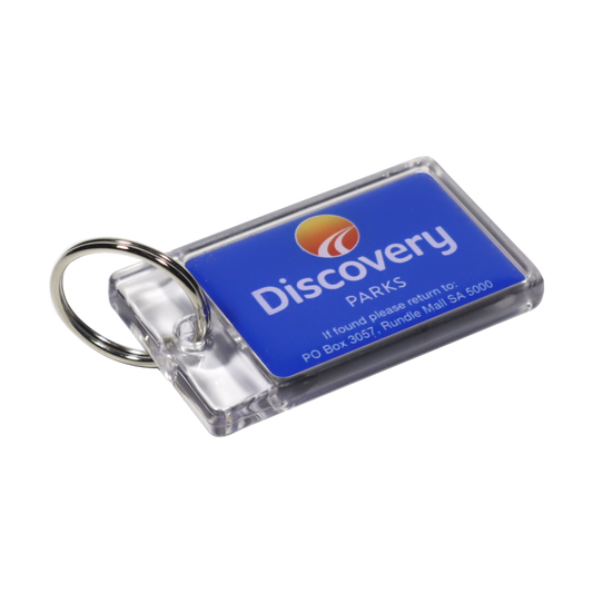 Acrylic Key Tag 60x35mm