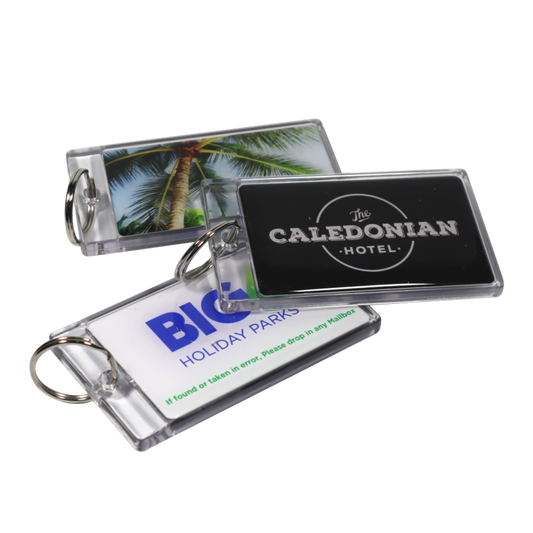 Acrylic Key Tag 90x50mm