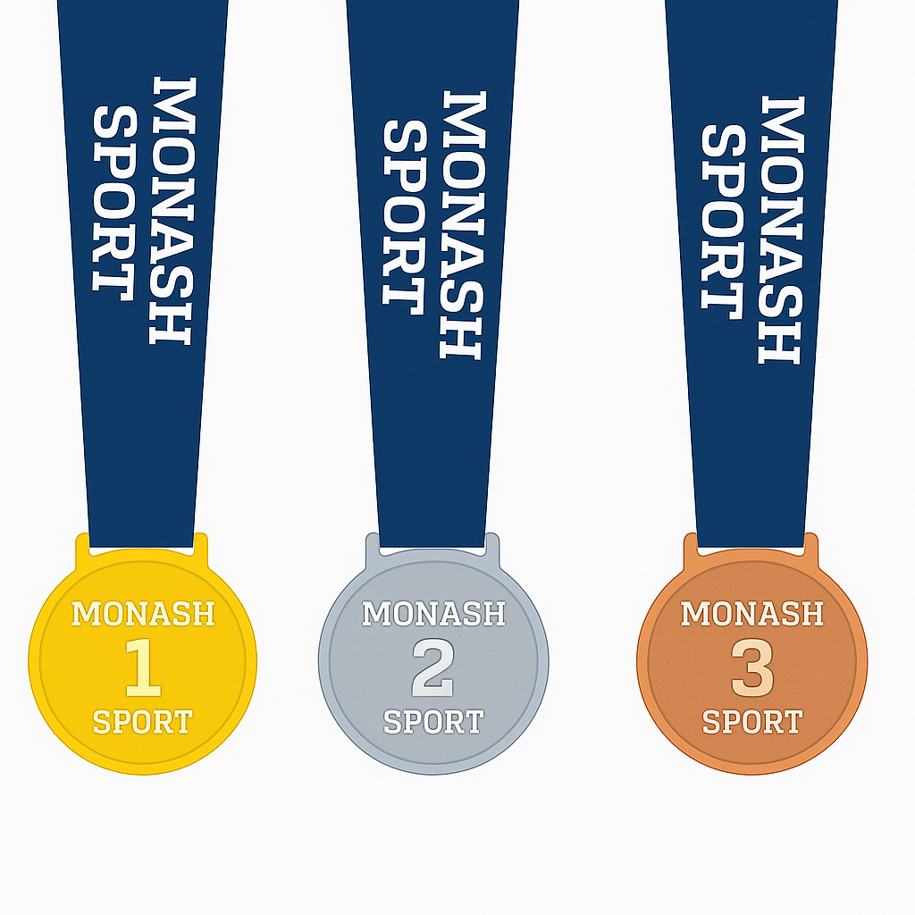Custom Medal With personalised Ribbon