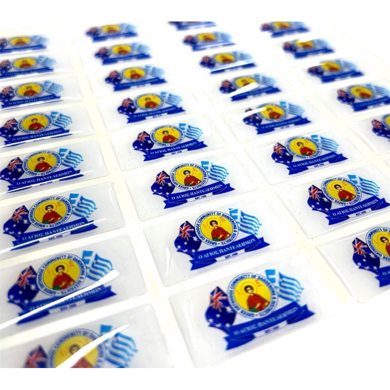 Resin Coated Label Sheets (rectangle)
