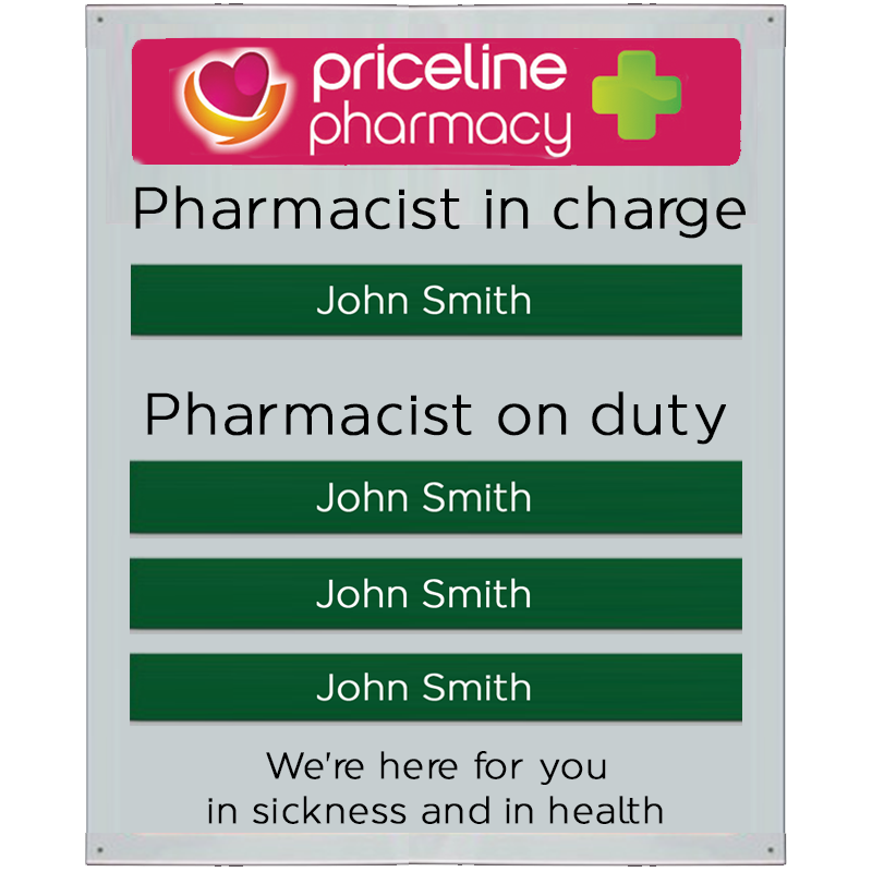 Duty board