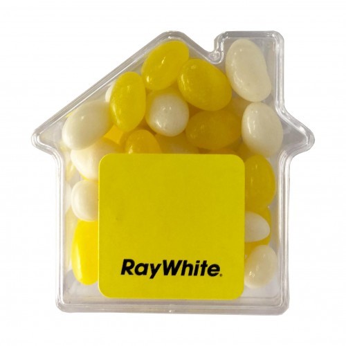 Ray White Jelly Beans in Acrylic House 50g