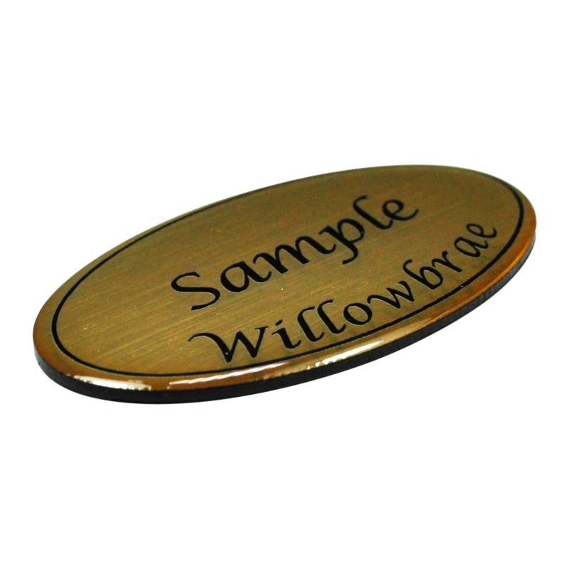 custom-shape-name-badge-with-magnet-or-pin-fitting-gold-oval