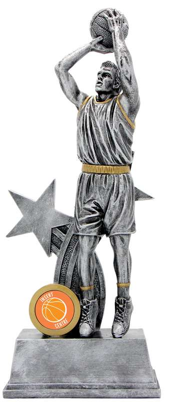Star Series Basketball Male Pewter